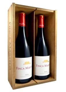 Vin rouge Finca Martelo 2016 - Caja de Madera 2 Botellas 