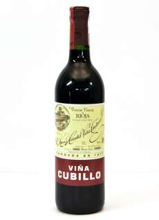 Vin rouge Viña Cubillo